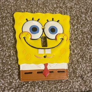 sponge bob light switch cover